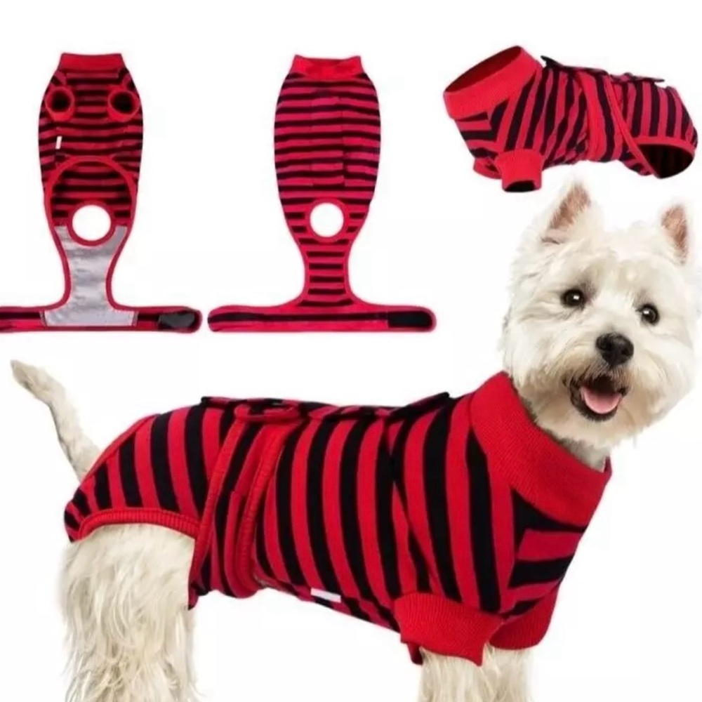 Frienperro Dog Recovery Suit, Dog Onesie for Surgery Female Spay Suit, Soft